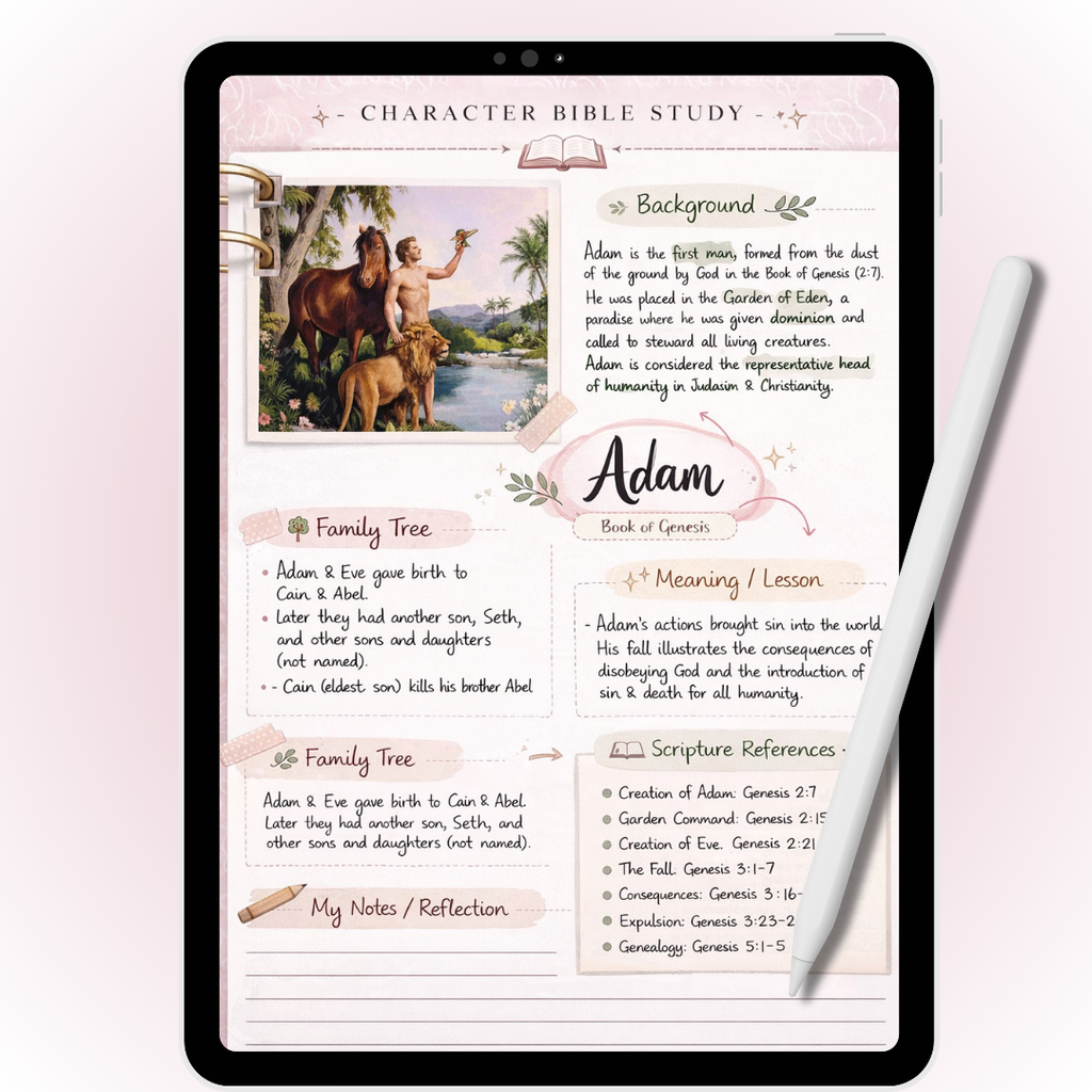Bible Study Breakdown & Journal